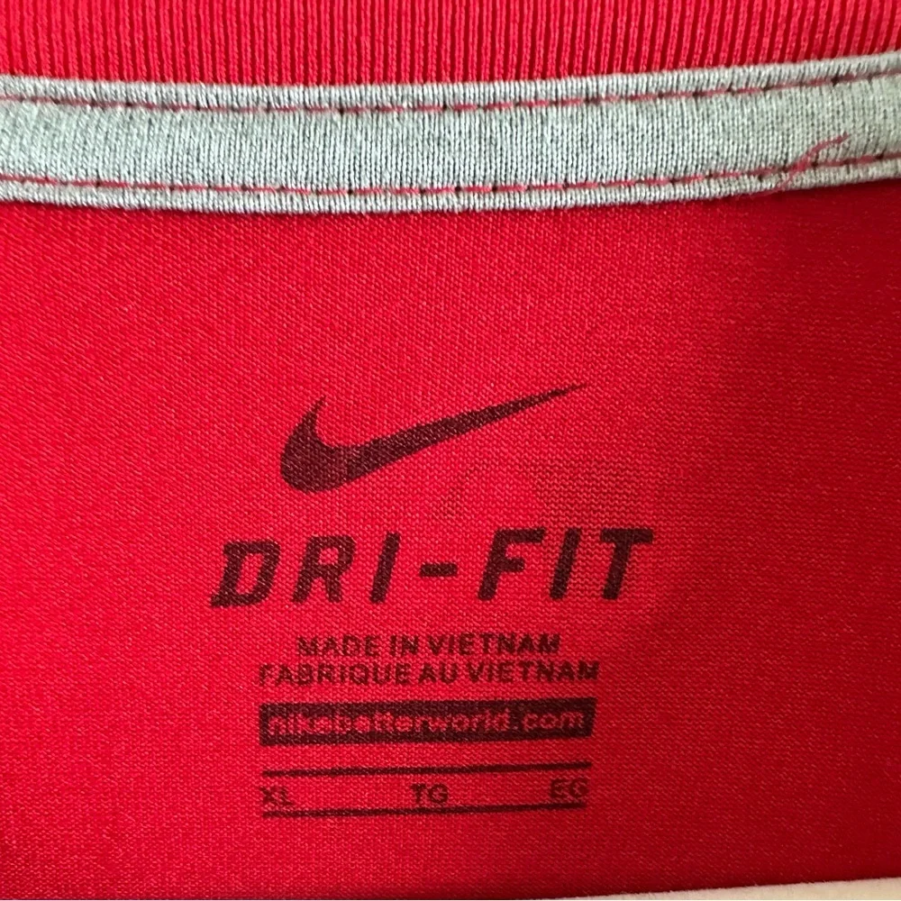 Nike Red Dri-FIT Texas Rangers Shirt